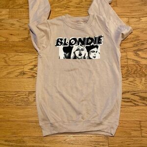 Blondie pink sweatshirt nwt